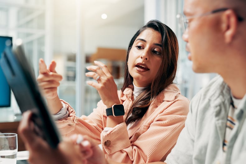 A woman explains when it is best to choose managed it services